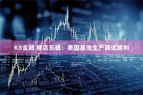 K8金融 横店东磁：泰国基地生产调试顺利